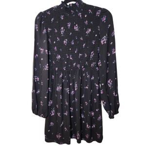 Wild Fable 100% Rayon Women's Size Medium 
Dress Floral Mini Cottage Core Boho
